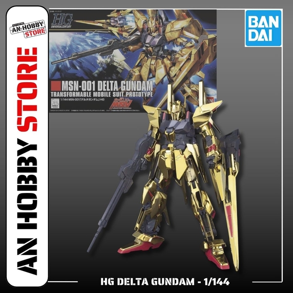 [HÀNG SẴN] BANDAI MÔ HÌNH LẮP RÁP HG 1/144 DELTA GUNDAM