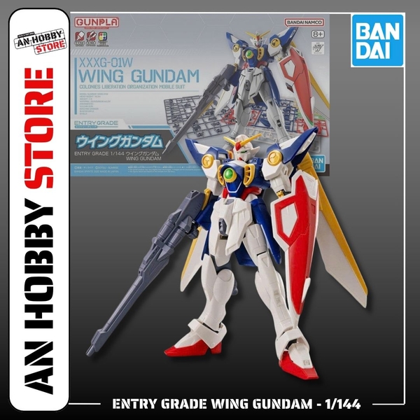 [HÀNG SẴN] BANDAI MÔ HÌNH LẮP RÁP ENTRY GRADE 1/144 WING GUNDAM