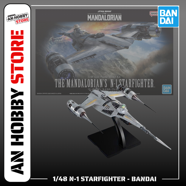 [HÀNG SẴN] BANDAI MÔ HÌNH LẮP RÁP 1/48 THE MANDALORIAN’S N-1 STARFIGHTER CHÍNH HÃNG
