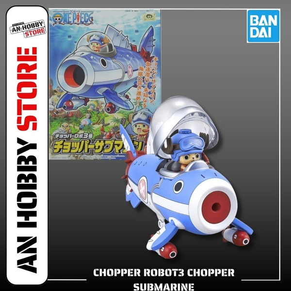 [HÀNG SẴN] BANDAI MÔ HÌNH LẮP RÁP CHOPPER ROBOT3 CHOPPER SUBMARINE