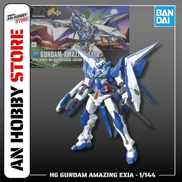 [HÀNG CÓ SĂN ] BANDAI MÔ HÌNH LẮP RÁP HG 1/144 GUNDAM AMAZING EXIA
