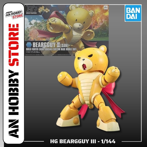 [HÀNG SẴN] BANDAI MÔ HÌNH LẮP RÁP HG 1/144 BEARGGUY III