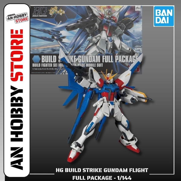 [HÀNG CÓ SẴN] BANDAI MÔ HÌNH LẮP RÁP HG GUNDAM BUILD STRIKE FULL PACKAGE