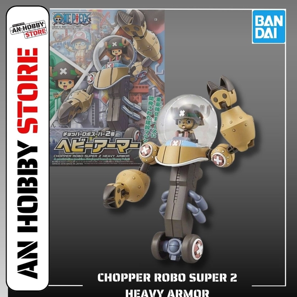 [HÀNG SẴN] BANDAI MÔ HÌNH LẮP RÁP CHOPPER ROBO SUPER 2 HEAVY ARMOR