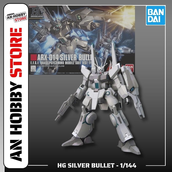 [HÀNG SẴN] BANDAI MÔ HÌNH LẮP RÁP HG 1/144 SILVER BULLET