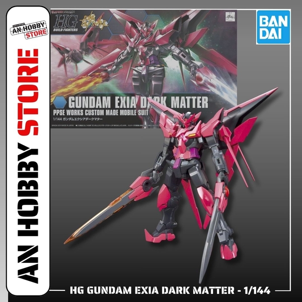 [HÀNG SẴN] BANDAI MÔ HÌNH LẮP RÁP HG 1/144 GUNDAM EXIA DARK MATTER