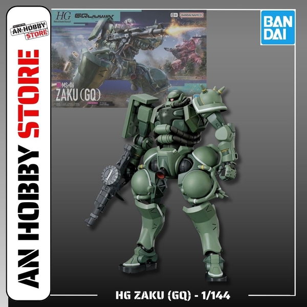 [HÀNG SẴN] BANDAI MÔ HÌNH LẮP RÁP HG 1/144 ZAKU（GQ）