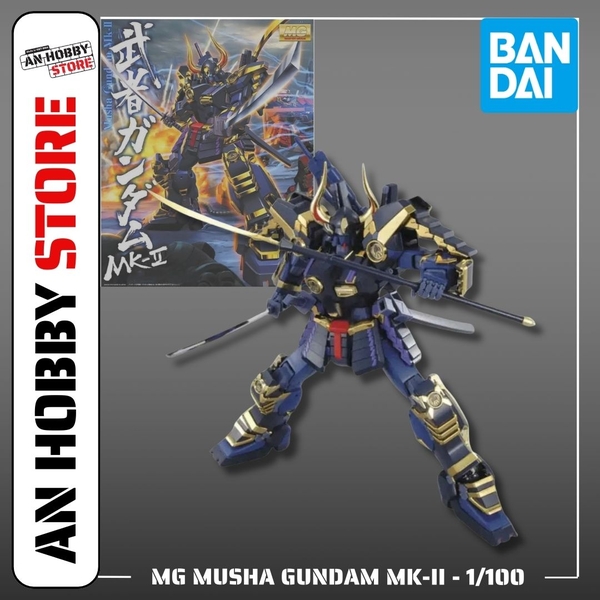 [HÀNG CÓ SẴN] BANDAI Mô hình lắp ráp MG 1/100 MUSHA GUNDAM MK-II