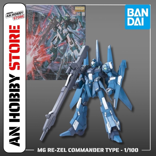 [HÀNG SẴN] BANDAI MÔ HÌNH LẮP RÁP MG 1/100 RE-ZEL COMMANDER TYPE