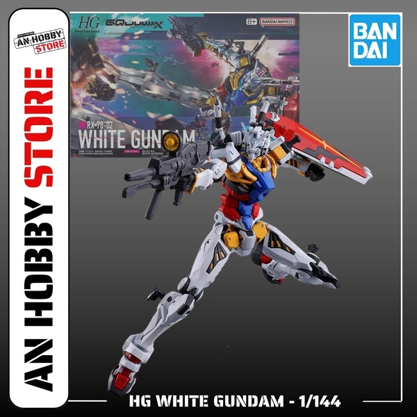 [HÀNG SẴN] BANDAI MÔ HÌNH LẮP RÁP HG 1/144 WHITE GUNDAM