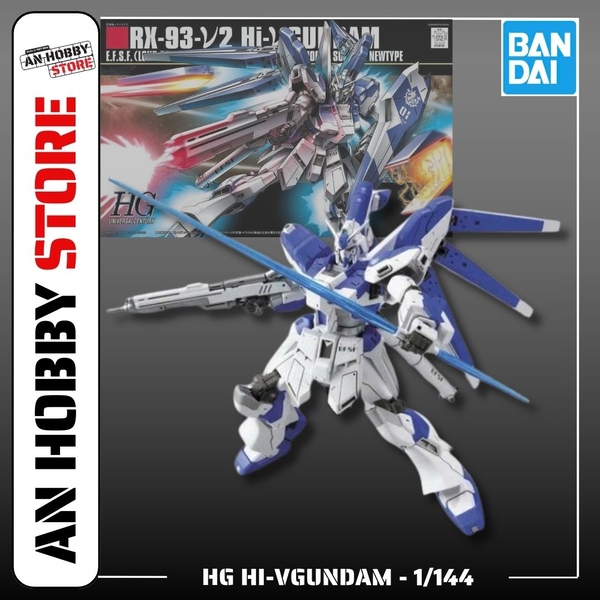 [HÀNG CÓ SẴN] BANDAI Mô hình lắp ráp HG 1/144 Hi-ν hi nu GUNDAM