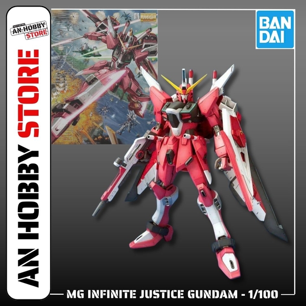 [HÀNG CÓ SĂN ] BANDAI Mô Hình Lắp Ráp MG 1/100 INFINITE JUSTICE GUNDAM