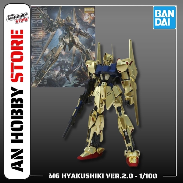 [HÀNG CÓ SẴN] BANDAI Mô hình lắp ráp MG 1/100 HYAKUSHIKI Ver.2.0 Gundam
