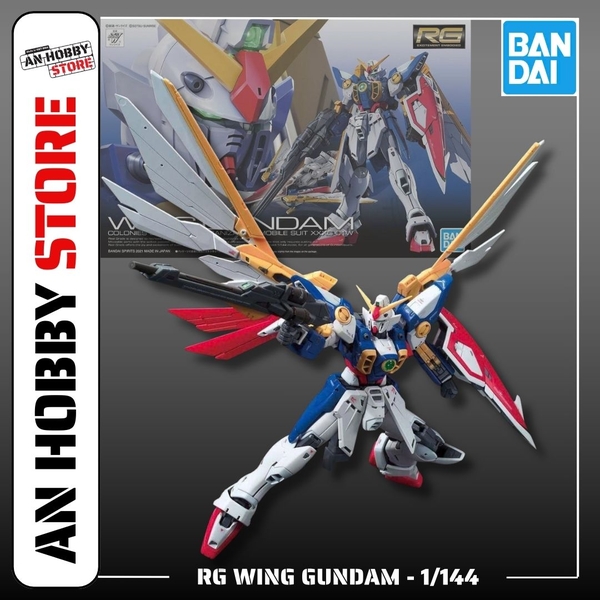 [HÀNG CÓ SẴN] BANDAI MÔ HÌNH LẮP RÁP RG 1/144 WING GUNDAM
