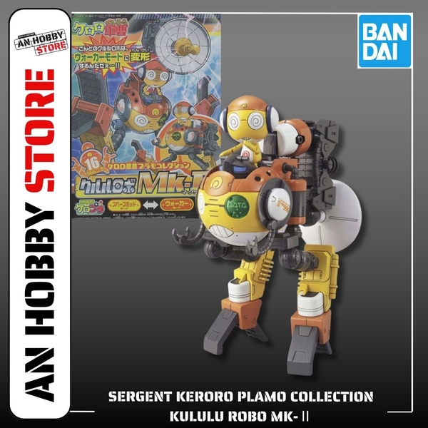 [HÀNG SẴN] BANDAI MÔ HÌNH LẮP RÁP SERGENT KERORO PLAMO COLLECTION KULULU ROBO Mk-Ⅱ