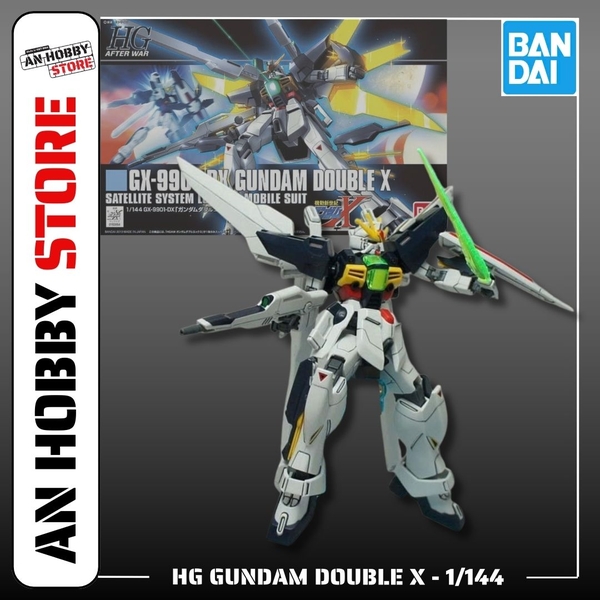 [HÀNG CÓ SẴN] BANDAI MÔ HÌNH LẮP RÁP HG 1/144 GX-9901-DX Gundam Double X