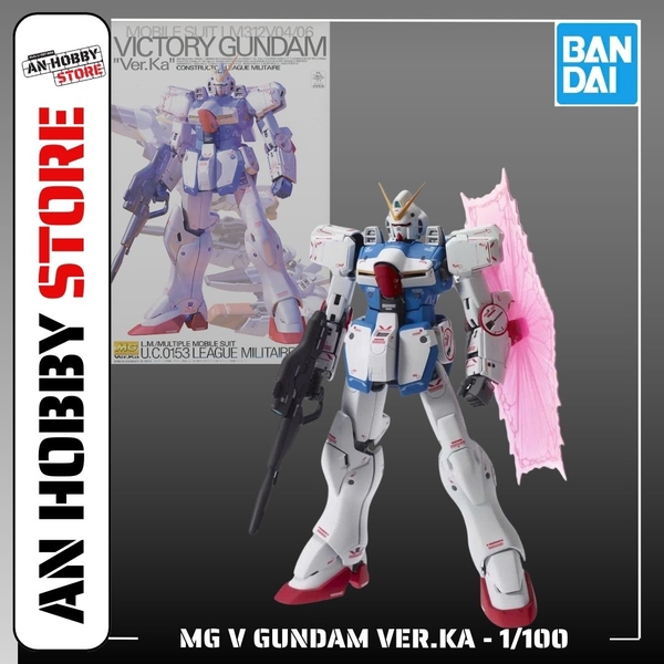 [HÀNG SẴN] BANDAI MÔ HÌNH LẮP RÁP MG 1/100 V GUNDAM Ver.Ka
