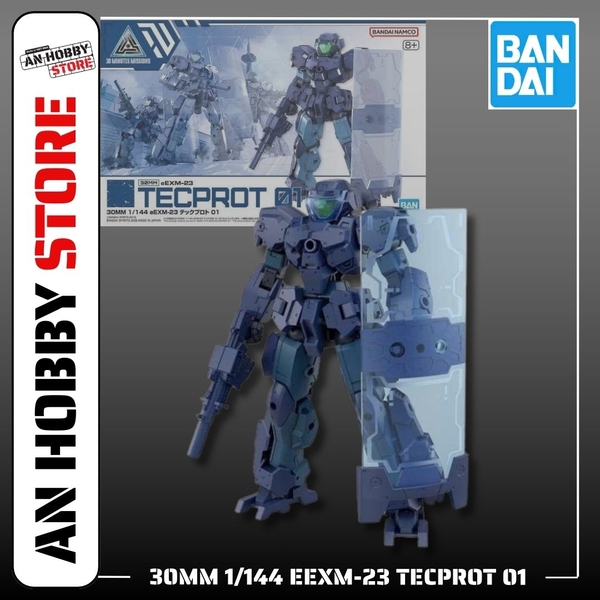 [HÀNG SẴN] BANDAI MÔ HÌNH LẮP RÁP 30MM 1/144 eEXM-23 TECPROT 01