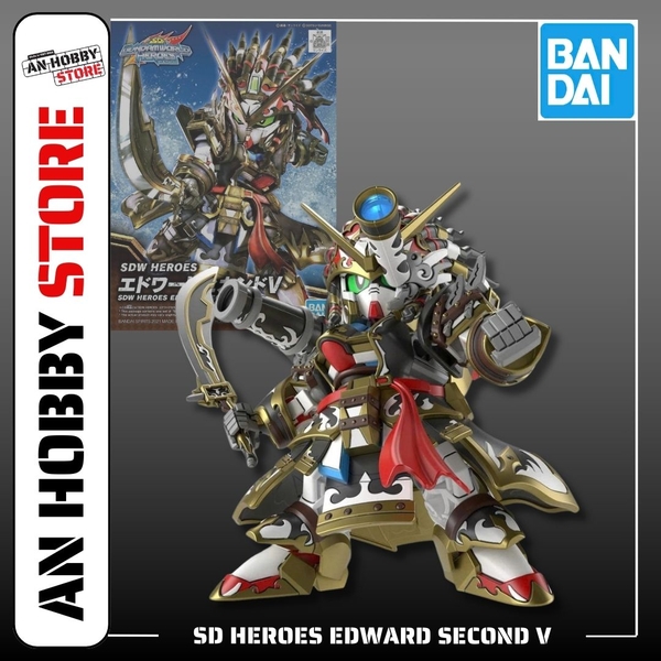 [HÀNG CÓ SẴN] BANDAI MÔ HÌNH LẮP RÁP SD HEROES EDWARD SECOND V