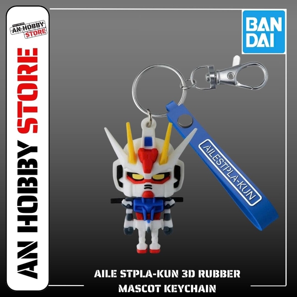 [MÓC KHOÁ] BANDAI GUNPLA-KUN 3D RUBBER MASCOT KEYCHAIN CHÍNH HÃNG