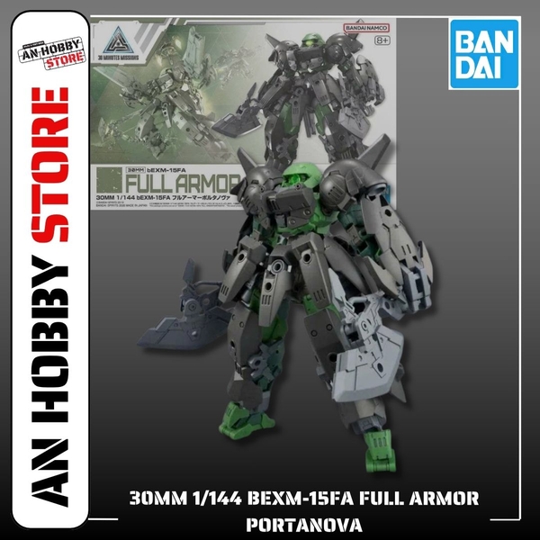 [HÀNG SẴN] BANDAI MÔ HÌNH LẮP RÁP 30MM 1/144 bEXM-15FA FULL ARMOR PORTANOVA
