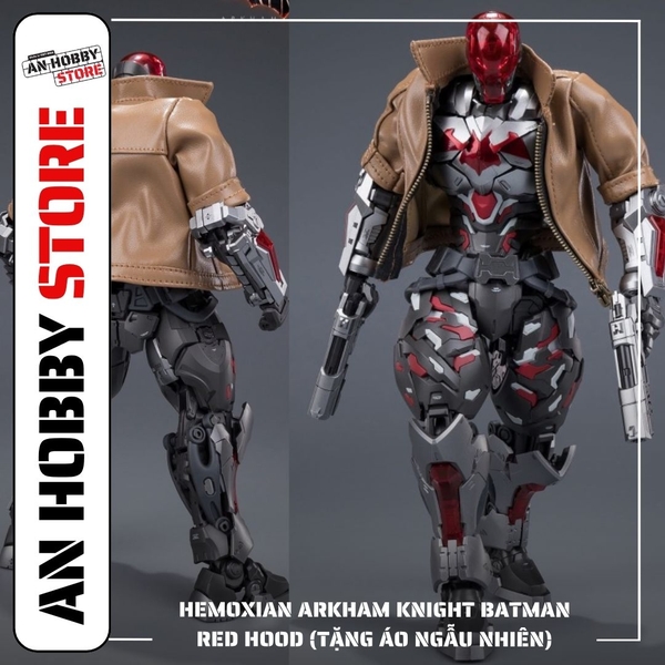 [TRẢ HÀNG] MÔ HÌNH LẮP RÁP HEMOXIAN ARKHAM KNIGHT BATMAN RED HOOD (TẶNG ÁO NGẪU NHIÊN)