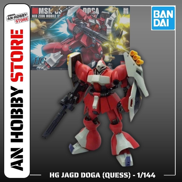 [HÀNG CÓ SĂN ] BANDAI Mô Hình Lắp Ráp 1/144 HGUC JAGD DOGA (QUESS)