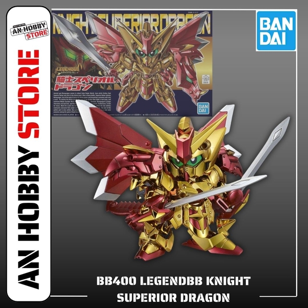 [HÀNG SẴN] BANDAI MÔ HÌNH LẮP RÁP BB400 LEGENDBB KNIGHT SUPERIOR DRAGON