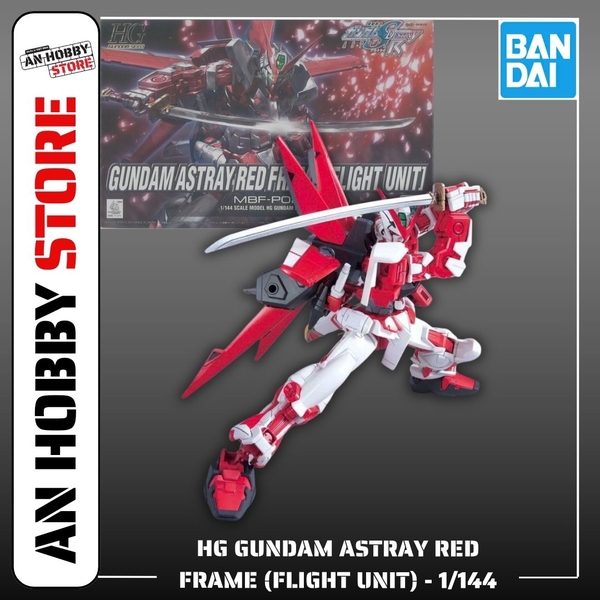 [HÀNG SẴN] BANDAI MÔ HÌNH LẮP RÁP HG 1/144 GUNDAM ASTRAY RED FRAME (FLIGHT UNIT) CHÍNH HÃNG