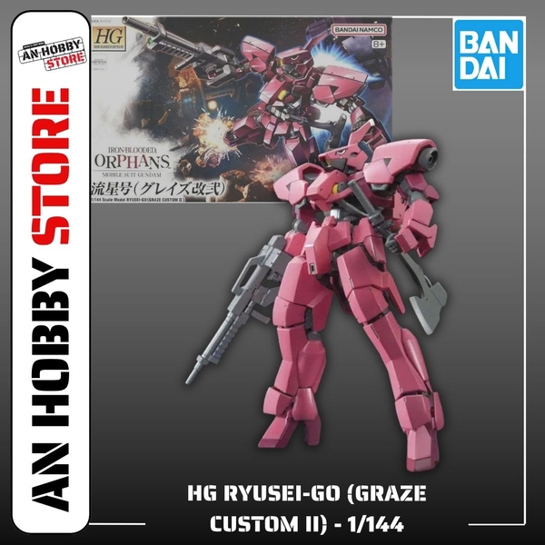 [HÀNG CÓ SẴN] BANDAI Mô hình lắp ráp HG 1/144 RYUSEI-GO (GRAZE CUSTOM II)