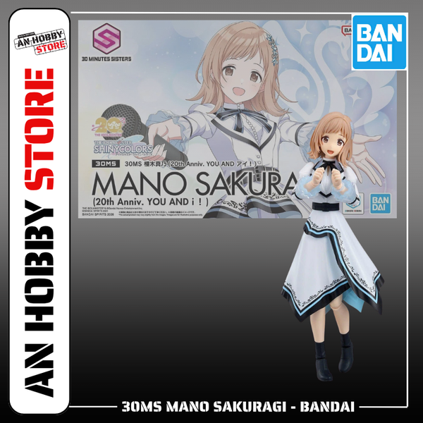 [HÀNG SẴN] BANDAI MÔ HÌNH LẮP RÁP30MS MANO SAKURAGI (20th Anniv. YOU AND I) CHÍNH HÃNG