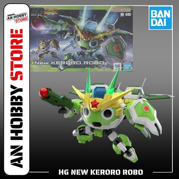 [HÀNG SẴN] BANDAI MÔ HÌNH LẮP RÁP HG New KERORO ROBO