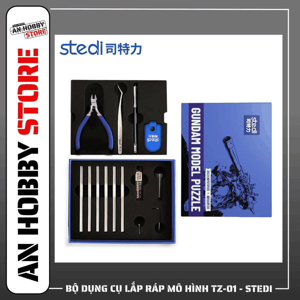 [Chính Hãng] Stedi Bộ Dụng Cụ Lắp Ráp Mô Hình TZ-01 Stedi GUNDAM MODEL PUZZLE SET