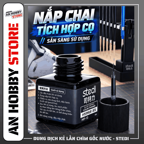 [Chính Hãng] Stedi Dung Dịch Kẻ Lằn Chìm Gốc Nước Panel Line