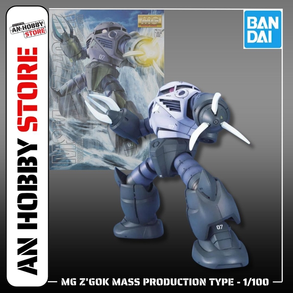 [HÀNG SẴN] BANDAI MÔ HÌNH LẮP RÁP MG 1/100 Z'GOK MASS PRODUCTION TYPE