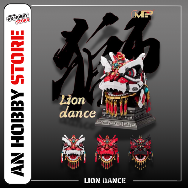 Mô Hình Lắp Ráp MS General x Zhou Jiang LION DANCE (tặng kèm LED mắt) CHÍNH HÃNG