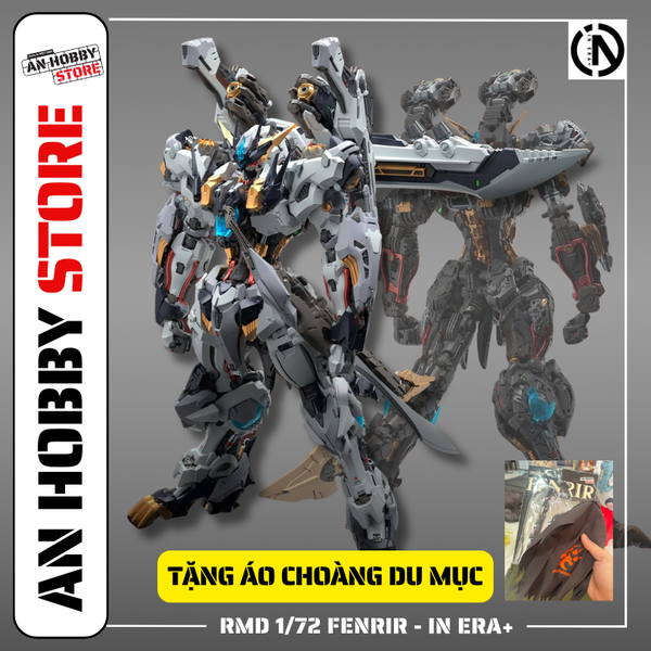 [TẶNG ÁO CHOÀNG + FREESHIP] MÔ HÌNH LẮP RÁP IN ERA+ RMD 1/72 FENRIR MODEL KIT (CÓ BASE, DECAL NƯỚC)
