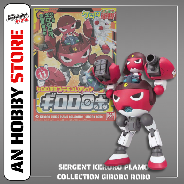 [HÀNG SẴN] BANDAI MÔ HÌNH LẮP RÁP SERGENT KERORO PLAMO COLLECTION GIRORO ROBO CHÍNH HÃNG