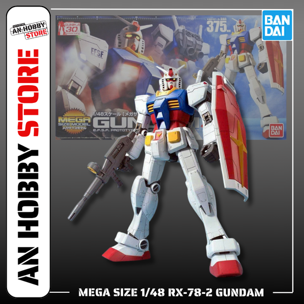BANDAI MÔ HÌNH LẮP RÁP MEGA SIZE 1/48 RX-78-2 GUNDAM