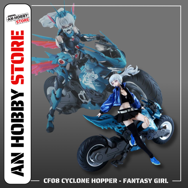 [HÀNG SẴ] MÔ HÌNH LẮP RÁP NUKE MATRIX FANTASY GIRL CF08 CYCLONE HOPPER YIP FUNG SIM