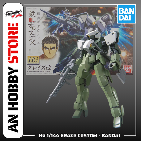 [HÀNG CÓ SẴN] BANDAI MÔ HÌNH LẮP RÁP HG 1/144 GRAZE CUSTOM