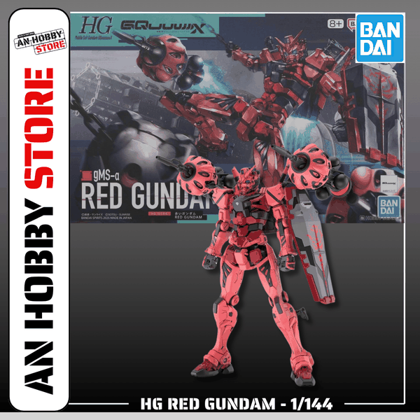 [HÀNG SẴN] BANDAI MÔ HÌNH LẮP RÁP HG 1/144 RED GUNDAM
