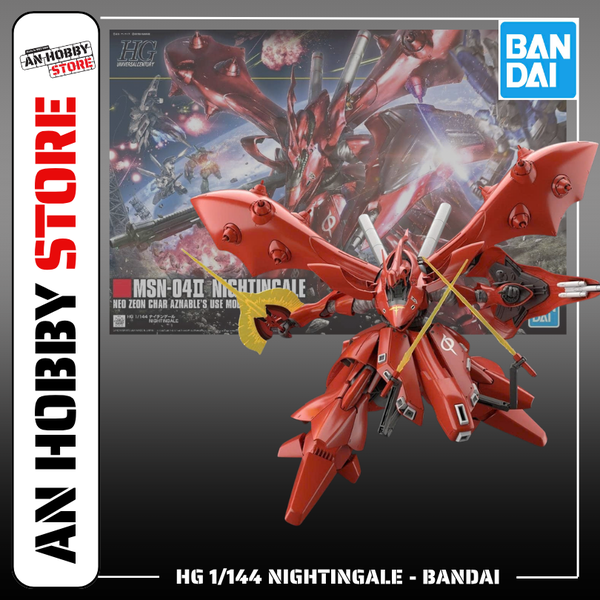 [HÀNG SẴN] BANDAI MÔ HÌNH LẮP RÁP HG 1/144 NIGHTINGALE CHÍNH HÃNG