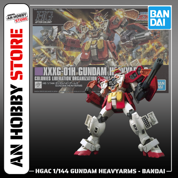 HÀNG SẴN - BANDAI Mô Hình Lắp Ráp HGAC 1/144 GUNDAM HEAVYARMS