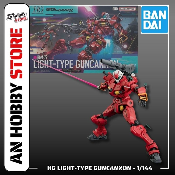 [HÀNG SẴN] BANDAI MÔ HÌNH LẮP RÁP HG 1/144 Light-type Guncannon