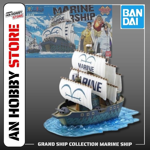 [HÀNG CÓ SẴN] BANDAI Mô hình lắp ráp GRAND SHIP COLLECTION MARINE SHIP
