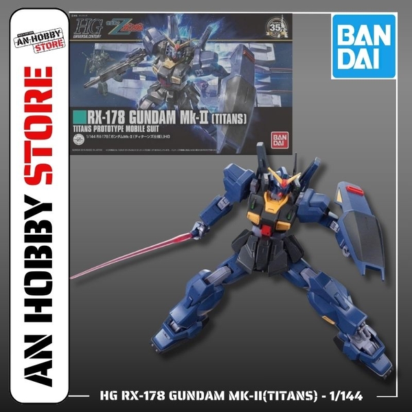 [HÀNG SẴN] BANDAI MÔ HÌNH LẮP RÁP HG 1/144 HGUC RX-178 GUNDAM MK II (TITANS)