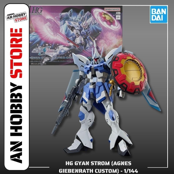[HÀNG CÓ SẴN] BANDAI mô hình lắp ráp HG 1/144 Gyan Strom (Agnes Giebenrath custom)