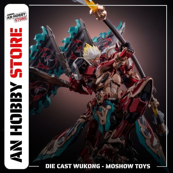 [TRẢ HÀNG] MOSHOW TOYS MÔ HÌNH LẮP SẴN DIE CAST WUKONG - TỀ THIÊN ĐẠI THÁNH