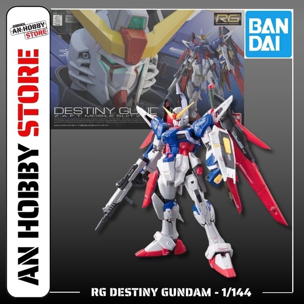 BANDAI Mô hình lắp ráp RG Gundam Destiny Gundam